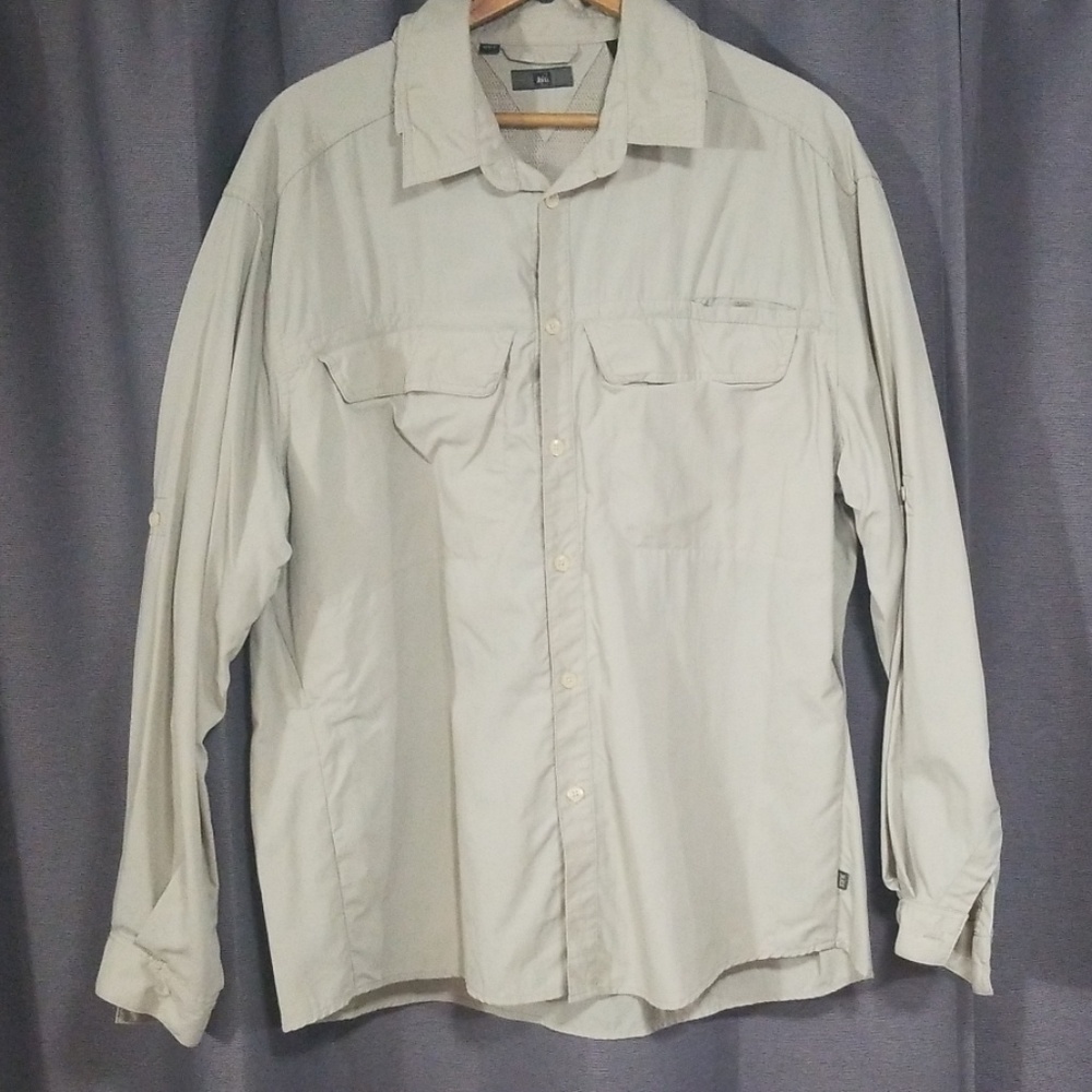 REI Mens XL Long Sleeve Shirt